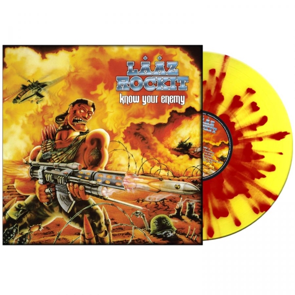Laaz Rockit - Know Your Enemy (Splatter Vinyl Lp) i gruppen VINYL / Kommende / Metal hos Bengans Skivbutik AB (5677685)