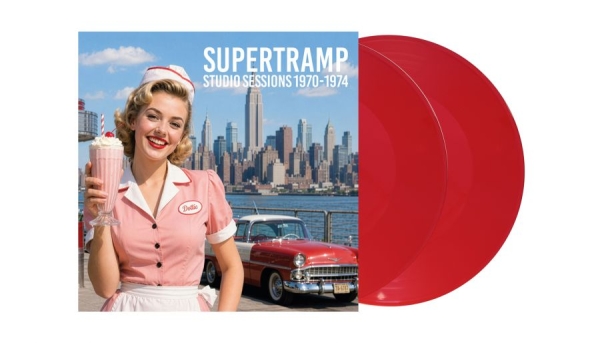 Supertramp - Studio Sessions1970-1974 (2 Lp Red i gruppen VINYL / Kommende / Pop-Rock hos Bengans Skivbutik AB (5677760)