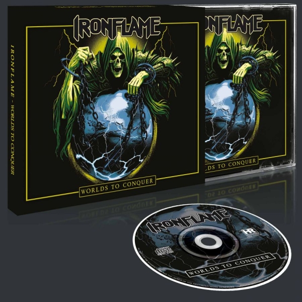 Ironflame - Worlds To Conquer (Slipcase CD) i gruppen VI TIPSER / Fredagsutgivelser / 2026-08-14 hos Bengans Skivbutik AB (5677792)