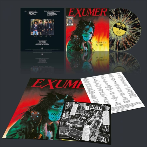 Exumer - Possessed By Fire (Splatter Vinyl L i gruppen VINYL / Kommende / Metal hos Bengans Skivbutik AB (5677796)