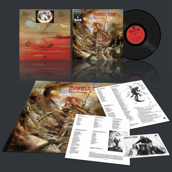 Manilla Road - Deluge The (Black Vinyl Lp) i gruppen VINYL / Kommende / Metal hos Bengans Skivbutik AB (5677798)