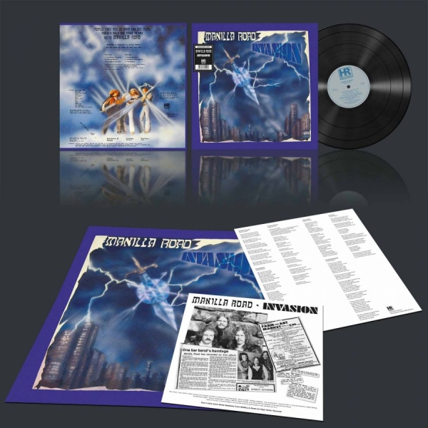 Manilla Road - Invasion (Black Vinyl Lp) i gruppen VINYL / Kommende / Metal hos Bengans Skivbutik AB (5677799)