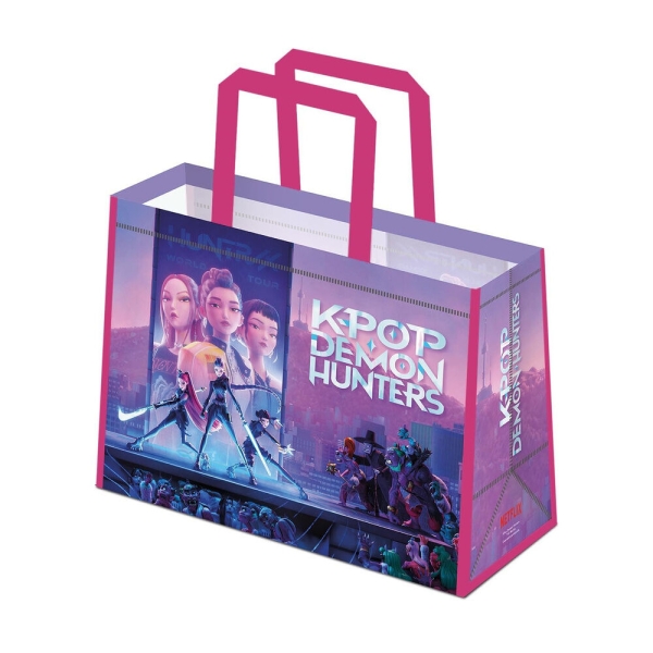 K-Pop Demon Hunters - Reusable Tote Bag i gruppen MERCHANDISE / Pose / / hos Bengans Skivbutik AB (5677810)