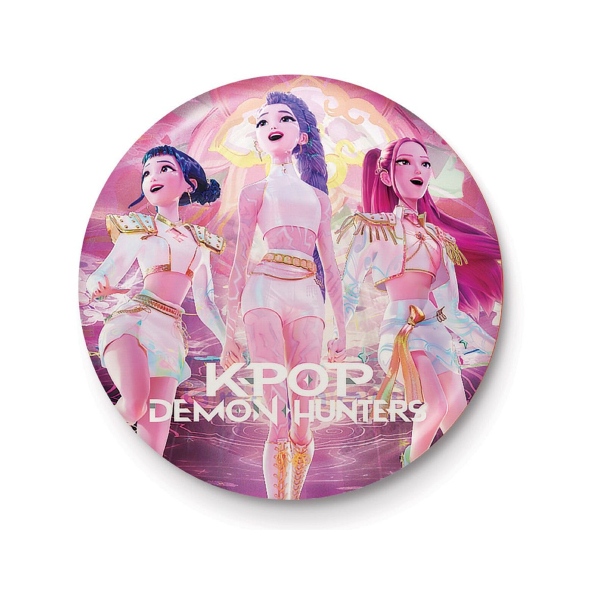 K-Pop Demon Hunters - 25Mm Badge i gruppen MERCHANDISE / Pin-Button Badge / / hos Bengans Skivbutik AB (5677813)