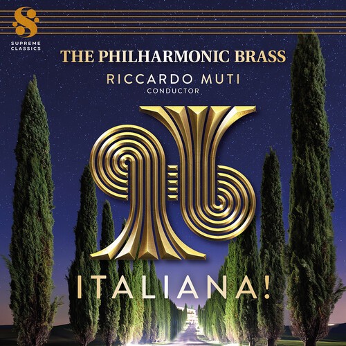 The Philharmonic Brass Riccardo Mu - Italiana! i gruppen VINYL / Klassisk hos Bengans Skivbutik AB (5677922)