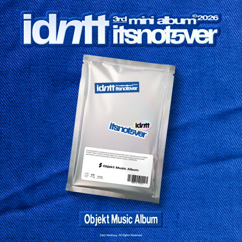 idntt - itsnotover (Objekt Music Ver.) i gruppen MERCHANDISE / Merch+Code / Kommende / K-Pop hos Bengans Skivbutik AB (5677993)