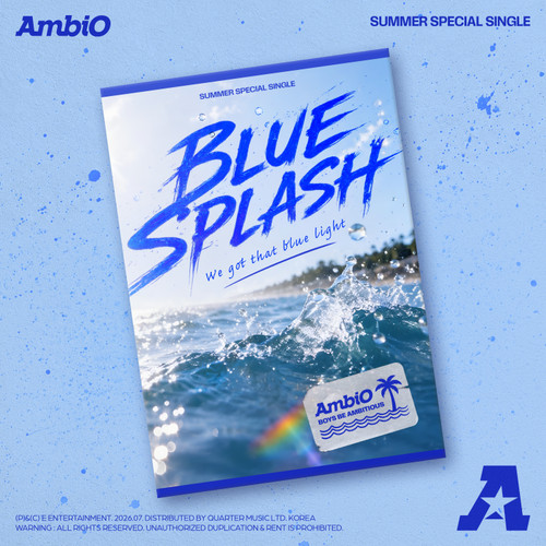 AmbiO - Blue Splash (Summer Special Single) i gruppen MERCHANDISE / Merch+Code / Kommende / K-Pop hos Bengans Skivbutik AB (5677999)