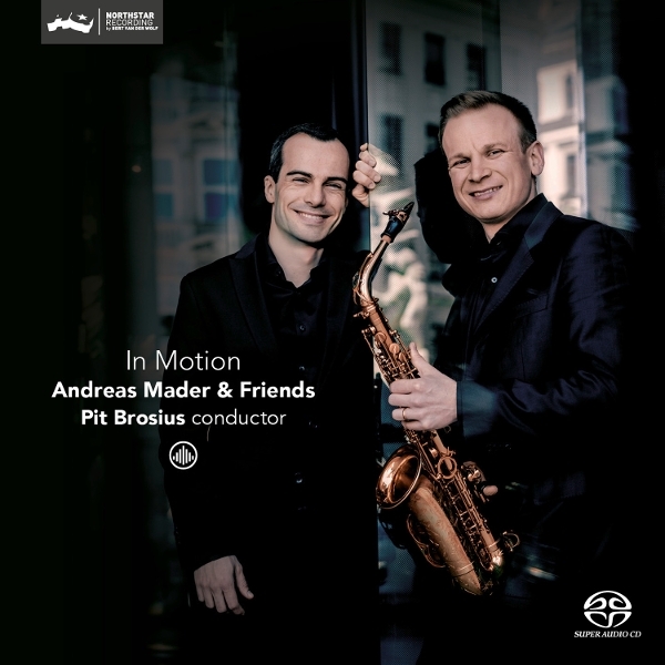 Andreas Mader & Friends & Pit Brosius - In Motion i gruppen CD / Kommende / Klassisk hos Bengans Skivbutik AB (5678007)