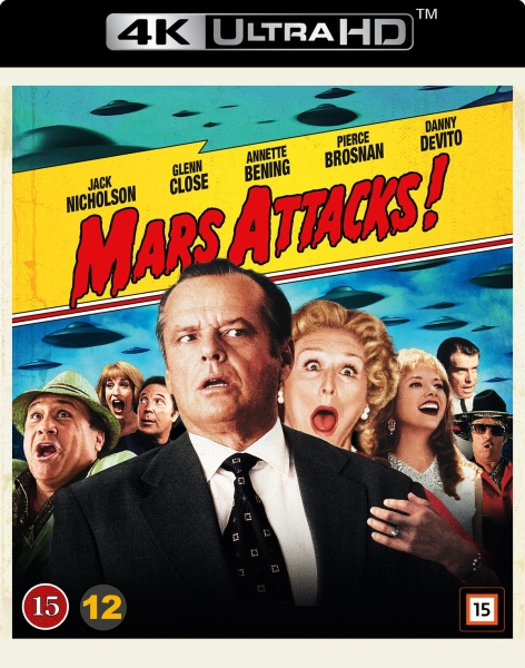 Movie - Mars Attacks! (4K UHD) i gruppen FILM / Film UHD-4K / / hos Bengans Skivbutik AB (5678317)