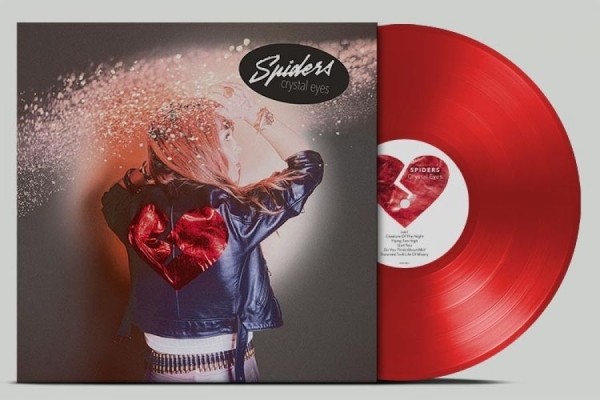 Spiders - Crystal Eyes (Ltd Red Vinyl LP) i gruppen VINYL / Kommende / Pop-Rock,Svensk Musikkk hos Bengans Skivbutik AB (5678340)
