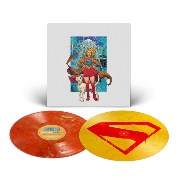 Claudia Sarne - Supergirl (Yellow & Red) i gruppen VINYL / Kommende / Film-Musikkkal hos Bengans Skivbutik AB (5678343)