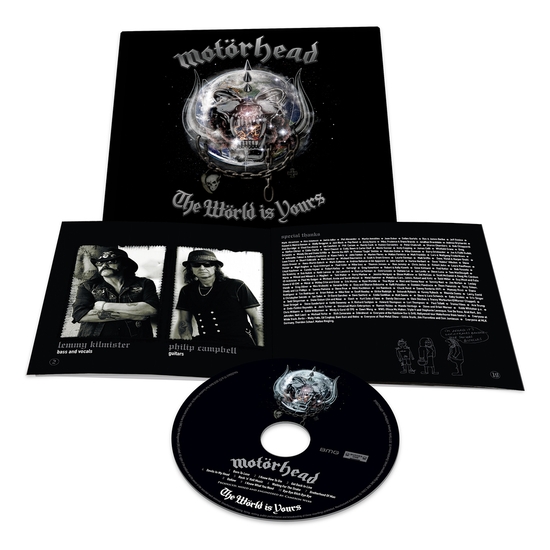 Motörhead - The Wörld Is Yours (CD) i gruppen VI TIPSER / Fredagsutgivelser / 2026-08-14 hos Bengans Skivbutik AB (5678403)