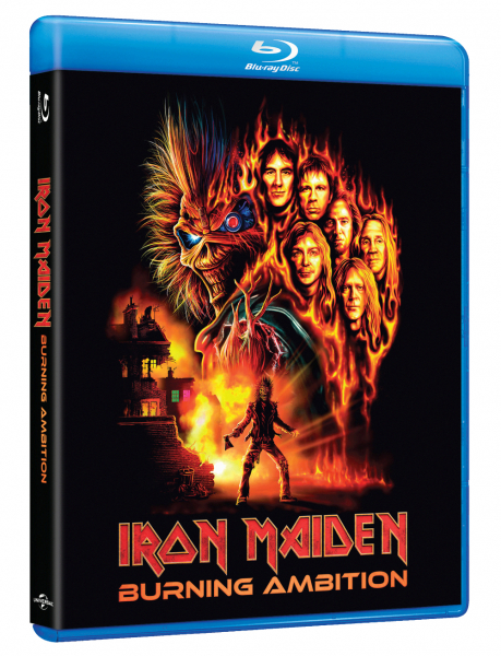 Movie - Iron Maiden: Burning Ambition (Blu-ray) i gruppen FILM / Film Blu-ray / / hos Bengans Skivbutik AB (5678444)