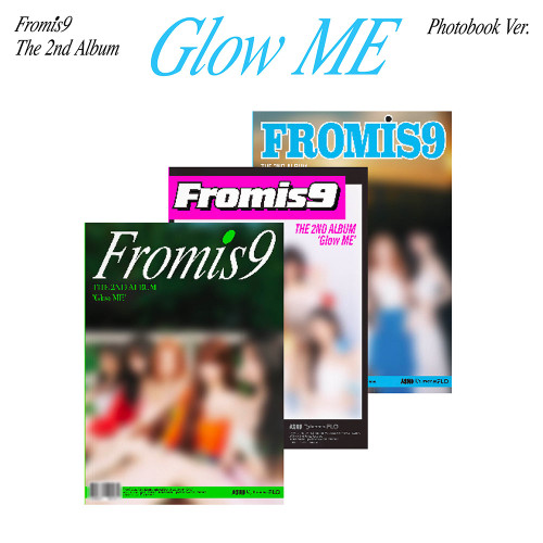 fromis_9 - Glow Me (Photobook Ver.) (Random Ver.) i gruppen CD / Kommende / K-Pop hos Bengans Skivbutik AB (5678450)