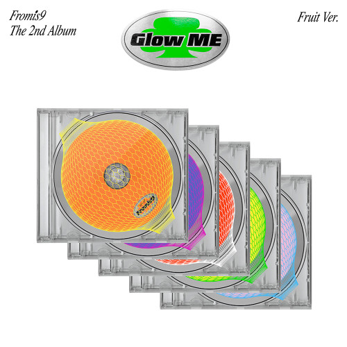 fromis_9 - Glow Me (Fruit Ver.) (Random Ver.) i gruppen CD / Kommende / K-Pop hos Bengans Skivbutik AB (5678452)