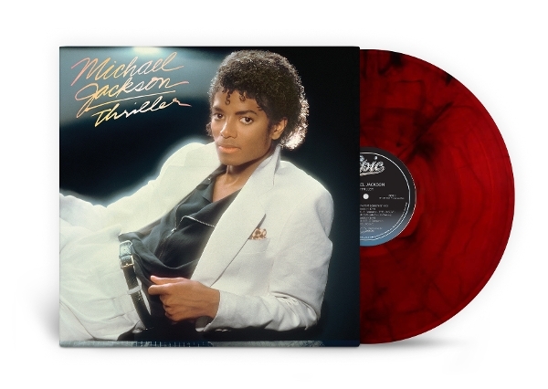 Jackson Michael - Thriller (Limited Edition Red & Black Marble Vinyl) i gruppen VINYL / Kommende / Pop-Rock hos Bengans Skivbutik AB (5678473)