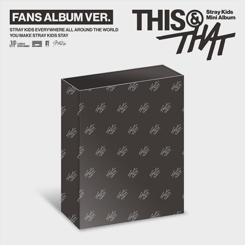Stray Kids - This & That (Fans Album Ver.) i gruppen MERCHANDISE / Merch+Code / Kommende / K-Pop hos Bengans Skivbutik AB (5678534)