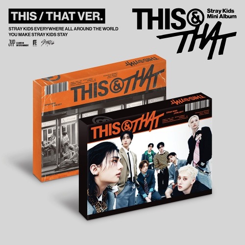 Stray Kids - This & That (Random Ver.) + SW i gruppen VI TIPSER / Fredagsutgivelser / 2026-08-21 hos Bengans Skivbutik AB (5678535)