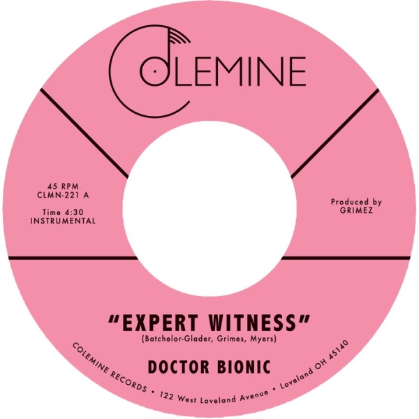 Doctor Bionic - Expert Witness B/W Mistake i gruppen VINYL / Kommende / Hip Hop-Rap hos Bengans Skivbutik AB (5678582)