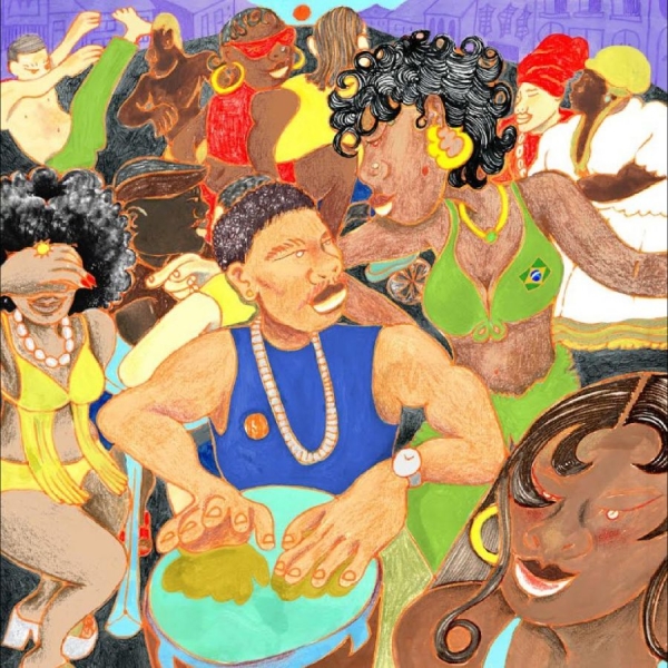 Kokoroko - Tempos Dificeis Sempre Passam Ep i gruppen VINYL / Kommende / Pop-Rock hos Bengans Skivbutik AB (5678661)