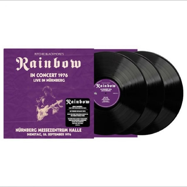 Ritchie Blackmore's Rainbow - Live In Nurnberg 1976 - Nurnberg Me i gruppen VINYL / Kommende / Pop-Rock hos Bengans Skivbutik AB (5678678)
