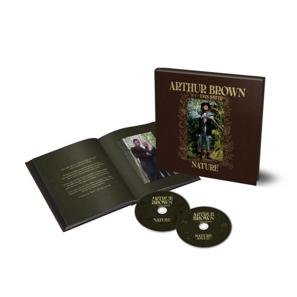 Arthur Brown - Nature (2 Cd Hardcover Book) i gruppen CD / Kommende / Pop-Rock hos Bengans Skivbutik AB (5678725)