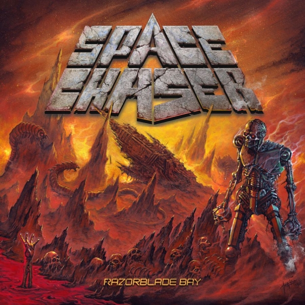 Space Chaser - Razorblade Bay i gruppen CD / Kommende / Metal hos Bengans Skivbutik AB (5678728)