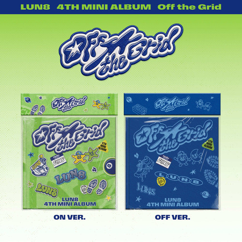 Lun8 - Off The Grid (Random Ver.) i gruppen CD / Kommende / K-Pop hos Bengans Skivbutik AB (5678737)