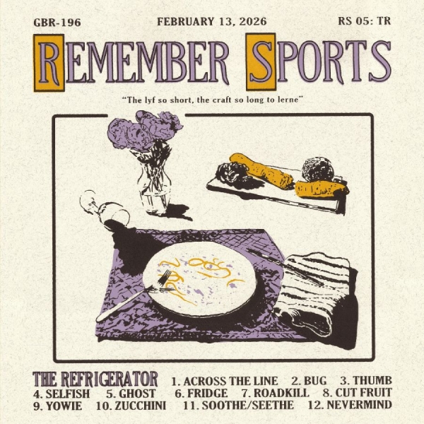 Remember Sports - The Refrigerator i gruppen VINYL / Kommende / Pop-Rock hos Bengans Skivbutik AB (5678798)