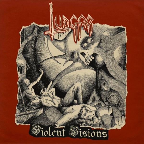 Ludgar - Violent Visions i gruppen CD / Kommende / Metal hos Bengans Skivbutik AB (5678835)