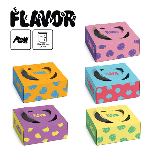 Pow - Flavor (Pow-Der Ver.) (Random Ver.) i gruppen MERCHANDISE / Merch+Code / Kommende / K-Pop hos Bengans Skivbutik AB (5678934)