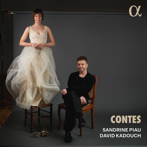 Sandrine Piau David Kadouch - Contes i gruppen CD / Klassisk hos Bengans Skivbutik AB (5679063)