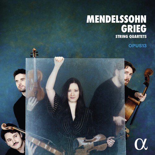 Opus13 - Mendelssohn & Grieg: String Quartet i gruppen CD / Klassisk hos Bengans Skivbutik AB (5679066)