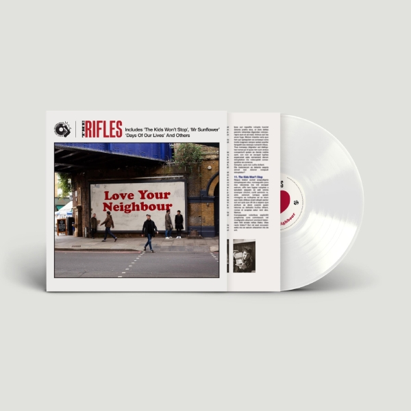 Rifles The - Love Your Neighbour (White Vinyl) i gruppen VINYL / Toppselgere hos Bengans Skivbutik AB (5679188)