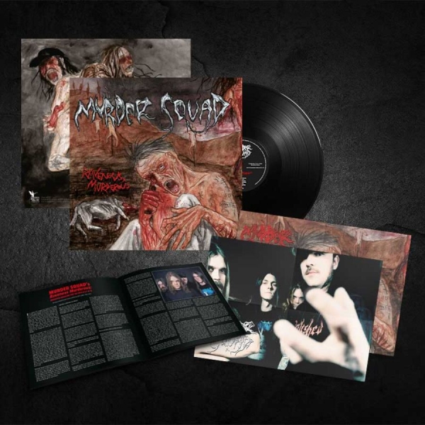 Murder Squad - Ravenous Murderous (Black Vinyl Lp) i gruppen VINYL / Kommende / Metal hos Bengans Skivbutik AB (5679217)