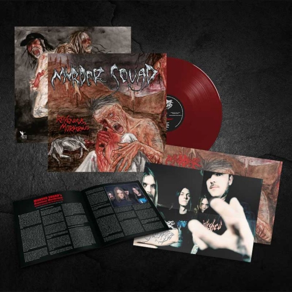 Murder Squad - Ravenous Murderous (Oxblood Vinyl L i gruppen VINYL / Kommende / Metal hos Bengans Skivbutik AB (5679218)