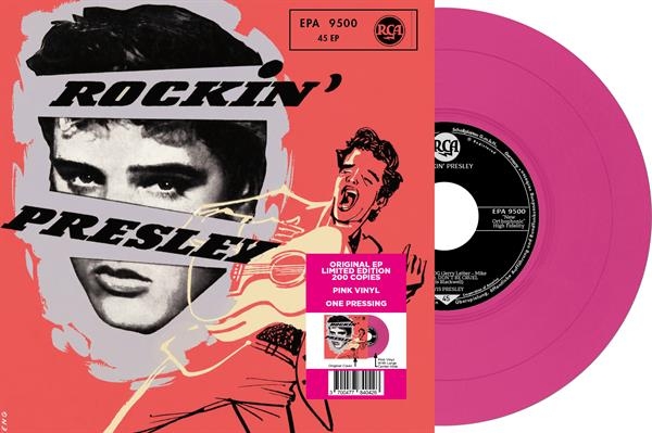 Elvis Presley - Rockin' Presley i gruppen VINYL / Kommende / Pop-Rock hos Bengans Skivbutik AB (5679339)
