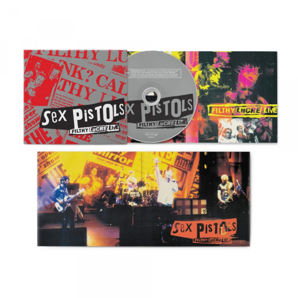 Sex Pistols - Filthy Lucre Live (30Th Anniversary CD) i gruppen CD / Kommende / Pop-Rock,Punk hos Bengans Skivbutik AB (5679579)