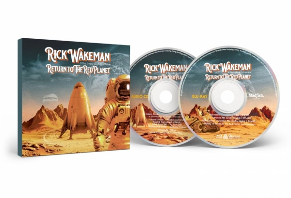 Wakeman Rick - Return To The Red Planet (Digipackc i gruppen Musikk / CD+Blu-ray / Kommende / Pop-Rock hos Bengans Skivbutik AB (5679610)