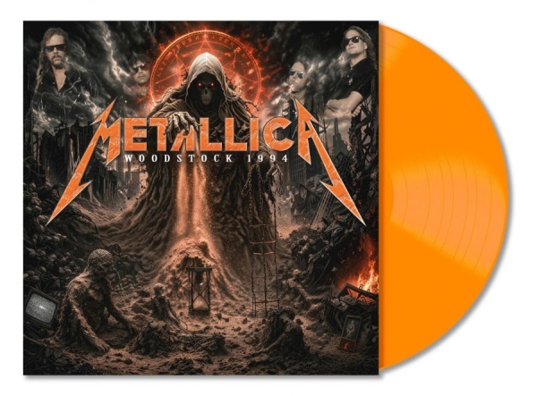 Metallica - Woodstock 1994 (Orange Vinyl Lp) i gruppen VI TIPSER / Hjem - Vinyl Nyheter & Kommende hos Bengans Skivbutik AB (5679784)
