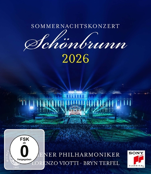 Wiener Philharmoniker & Lorenzo Viotti - Sommernachtskonzert 2026 / Summer Night Concert 2026 i gruppen Musikk / Musikkk Blu-Ray / Importnyheter / Klassisk hos Bengans Skivbutik AB (5679810)