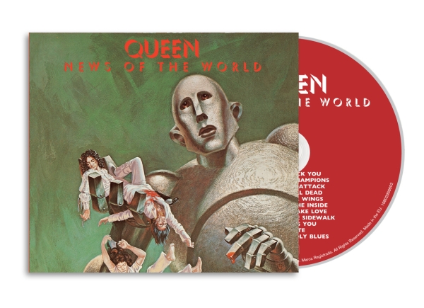 Queen - News Of The World i gruppen CD / Kommende / Metal hos Bengans Skivbutik AB (5679883)