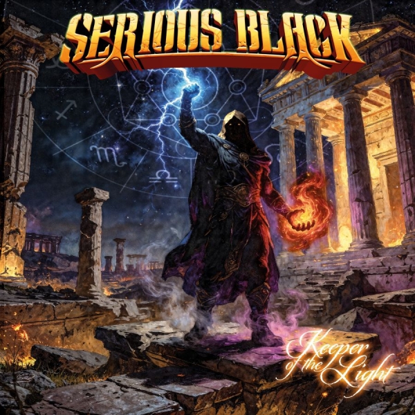 Serious Black - Keeper Of The Light i gruppen CD / Kommende / Metal hos Bengans Skivbutik AB (5679940)