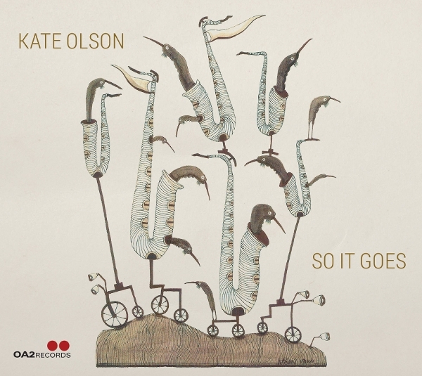 Kate Olson - So It Goes i gruppen CD / Kommende / Jazz hos Bengans Skivbutik AB (5680103)