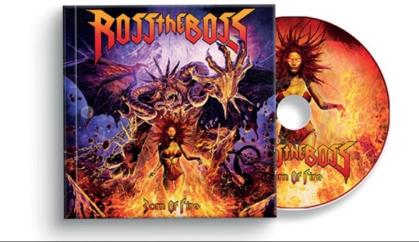 Ross The Boss - Born On Fire i gruppen CD / Kommende / Metal hos Bengans Skivbutik AB (5680123)