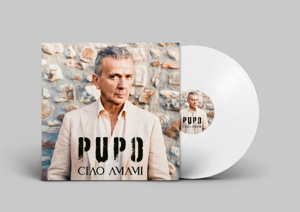 Pupo - Ciao Amami (White Vinyl Lp) i gruppen VINYL / Kommende / Pop-Rock hos Bengans Skivbutik AB (5680137)