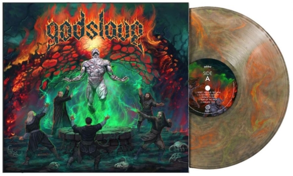 Godslave - Godslave (Orange And Green Marbled i gruppen VINYL / Kommende / Metal hos Bengans Skivbutik AB (5680148)
