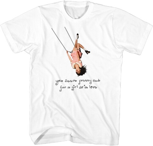 Olivia Rodrigo - Pretty Sad So In Love - Indie Store Exclusive T-Shirt White i gruppen MERCHANDISE / T-shirt / Pop-Rock hos Bengans Skivbutik AB (5680222r)