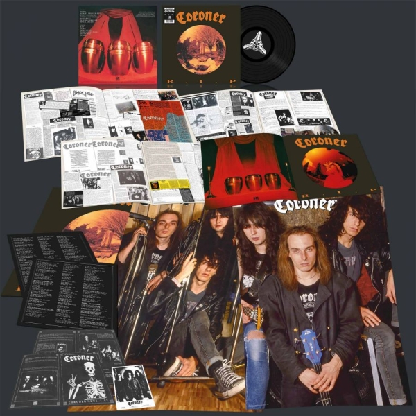 Coroner - R.I.P. (Black Vinyl Lp) i gruppen VINYL / Kommende / Metal hos Bengans Skivbutik AB (5680276)