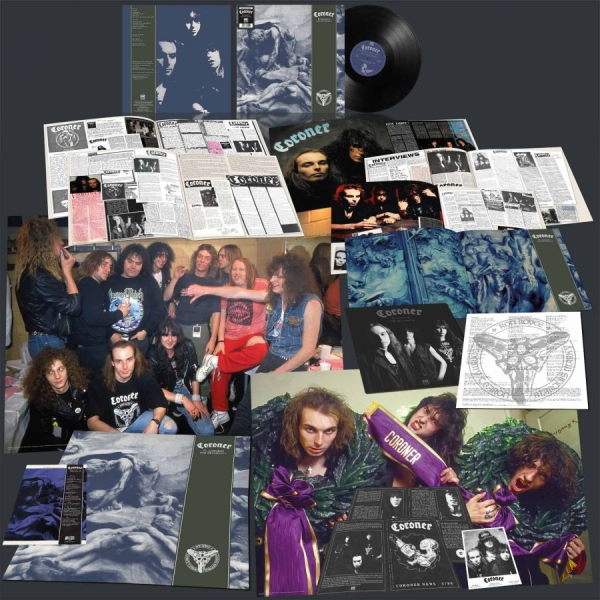 Coroner - Punishment For Decadence (Black Vin i gruppen VINYL / Kommende / Metal hos Bengans Skivbutik AB (5680277)
